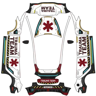 創傷小組（CP Trauma Team） – 特斯拉 Model 3 塗裝