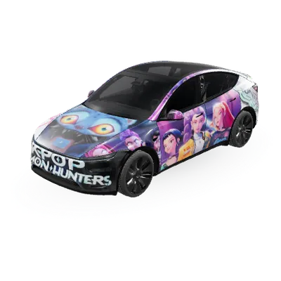 Saja Huntrix (Saja - huntrix) – Tesla Model Y Wrap
