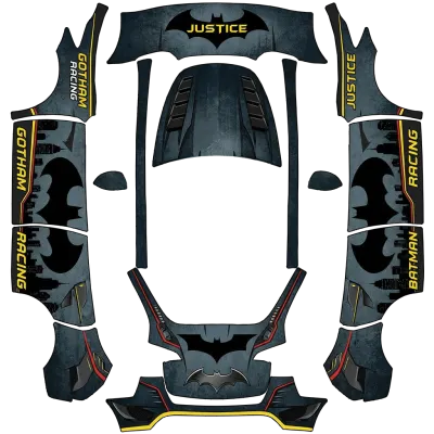 배트모빌 (Bat-mobile) – 테슬라 Model Y 랩핑