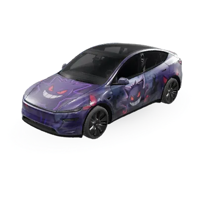 Gengar – Tesla Model Y Wrap