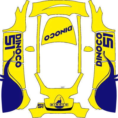 Cruz Ramirez Dinoco Cars 3 – Tesla Model Y wrap