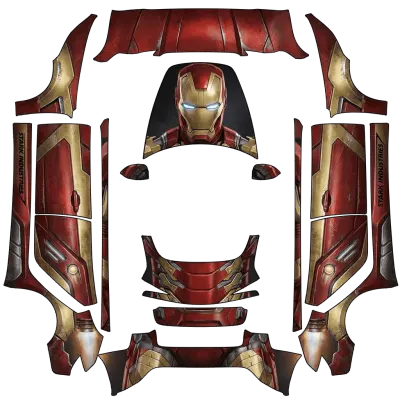 아이언맨 (Iron man) – 테슬라 Model 3 랩핑
