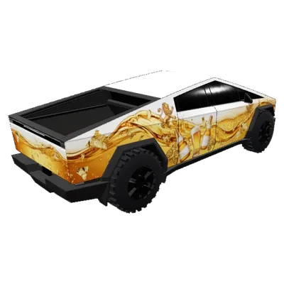 金色酿造 infusion（Golden Brew Infusion） – 特斯拉 Cybertruck 涂装