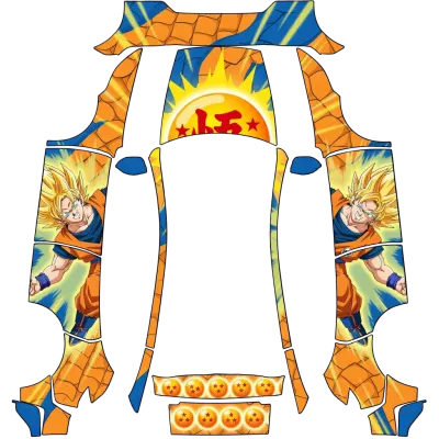 Goku (goku) – Tesla Model Y Wrap