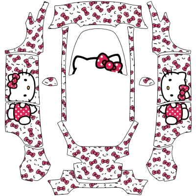 Hello Kitty（Hello kitty） – 特斯拉 Model Y 塗裝