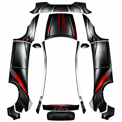AMG星徽1（AMG STAR 1） – 特斯拉 Model Y 塗裝