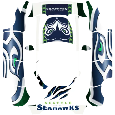 Tesla Seahawks – Tesla Model Y Wrap