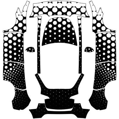 도트 (Dots) – 테슬라 Model Y 랩핑