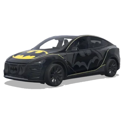 배트맨 배트모빌 랩 (Batman Batmobil) – 테슬라 Model Y 랩핑