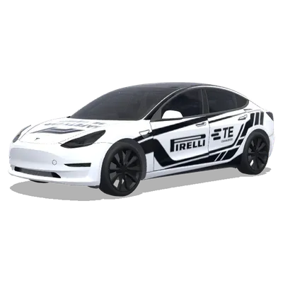 F1 Safety Car – Tesla Model 3 wrap