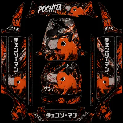 Pochita (pochita) – covering Tesla Model 3