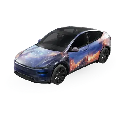 Galaxie (Galaxy) – Tesla Model Y Wrap