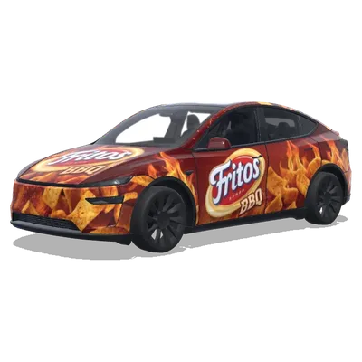 フリトスBBQ – テスラ Model Y ラッピング