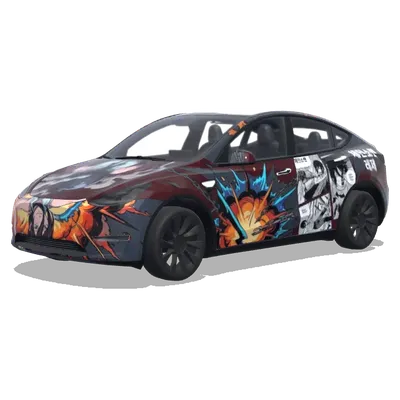 电锯人蕾塞（체인소맨 레제） – 特斯拉 Model Y 涂装
