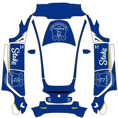 埃弗頓（Everton） – 特斯拉 Model 3 塗裝