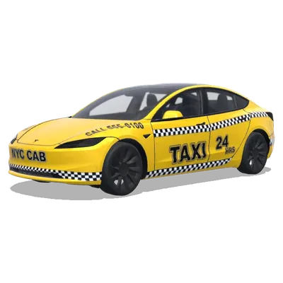 紐約計程車特斯拉 – 特斯拉 Model 3 塗裝