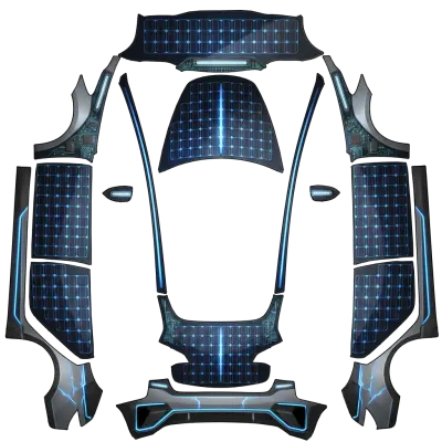 Solarpowered – Tesla Model 3 Wrap