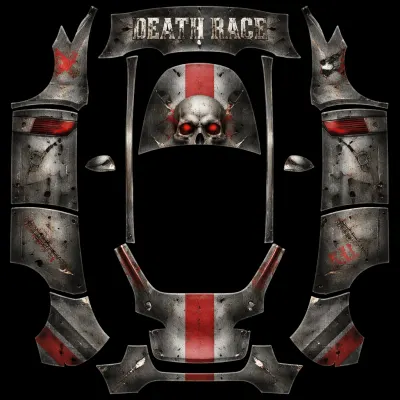 死亡飛車（Death Race） – 特斯拉 Model Y 塗裝