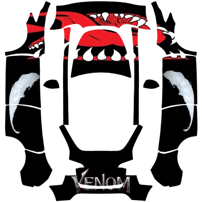 베놈 (Venom) – 테슬라 Model Y 랩핑