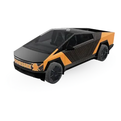 Go Vols – Tesla Cybertruck Wrap