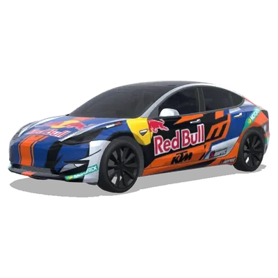 KTM红牛（ktm redbull） – 特斯拉 Model 3 涂装