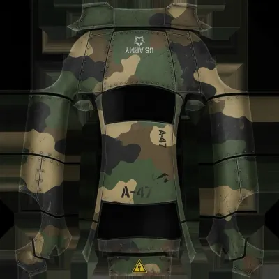 陸軍強軍（Army Strong） – 特斯拉 Model Y 塗裝