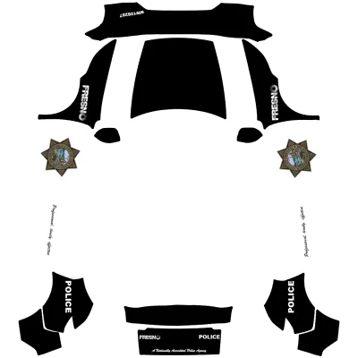 Fresno PD – Tesla Model Y Wrap