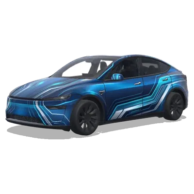 Remove Korean Text (去掉图中的韩文) – Tesla Model Y wrap