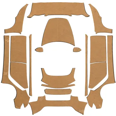 紙板（Cardboard） – 特斯拉 Model 3 塗裝