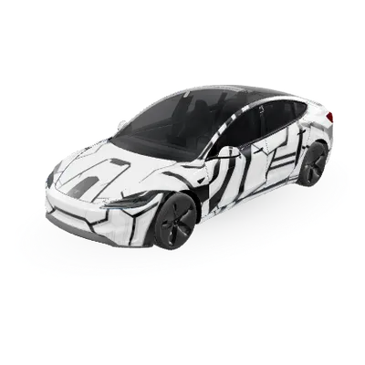 Sturmtruppen (Stormtrooper) – Tesla Model 3 Wrap