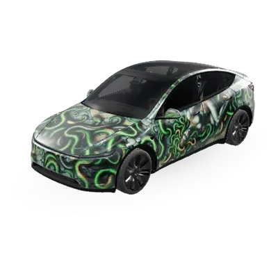 メデューサ (Medusa) – テスラ Model Y ラッピング