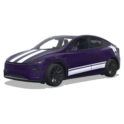BTS Army – Tesla Model Y Wrap