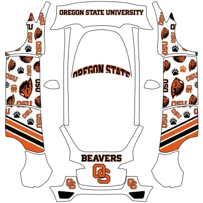 俄勒岡州立大學海狸（Oregon State Beavers） – 特斯拉 Model Y 塗裝