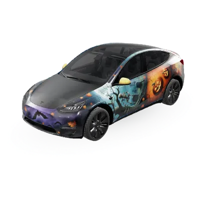Batman (batman) – Tesla Model Y Wrap