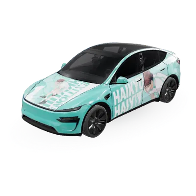 ハイキュー!! (haikyu) – テスラ Model Y ラッピング