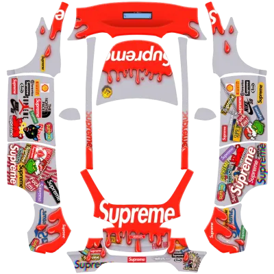 Supreme Sticker (supreme_sticker) – оклейка Tesla Model Y