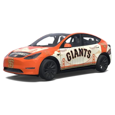 舊金山巨人城市互聯（San Francisco giants city connect.） – 特斯拉 Model Y 塗裝