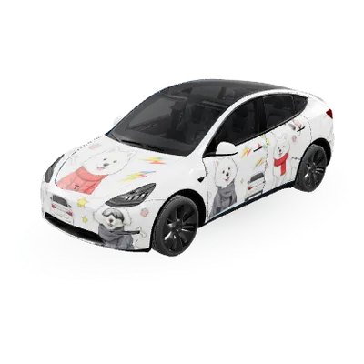 Samojede (萨摩耶) – Tesla Model Y Wrap