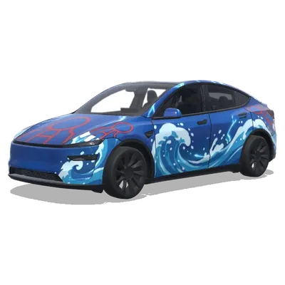 Kyogre (Kyogre from pokemon) – Tesla Model Y Wrap