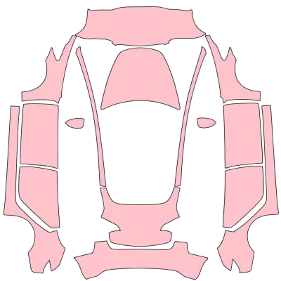 柔和粉色（Soft pink） – 特斯拉 Model 3 塗裝
