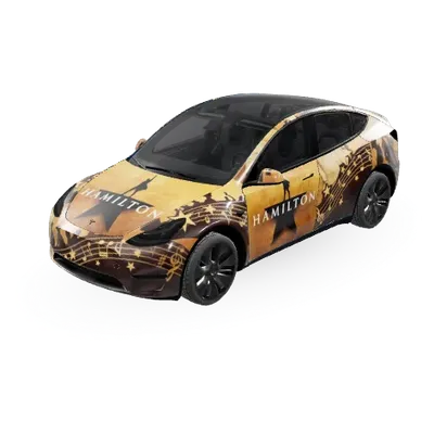 Hamilton Musical (Hamilton musical) – Tesla Model Y Wrap