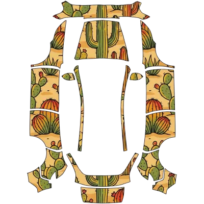 經典仙人掌（classic cactus） – 特斯拉 Model Y 塗裝