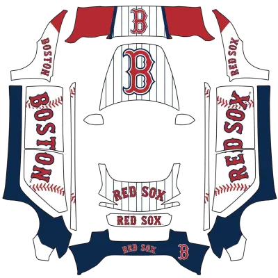 redsox – Tesla Model 3 wrap