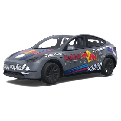 TaylorMade Red Bull – covering Tesla Model Y