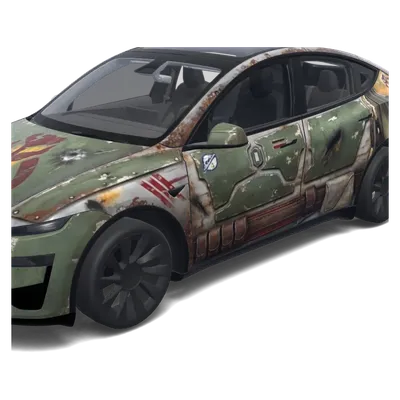 ボバ・フェット (boba fett.) – テスラ Model Y ラッピング