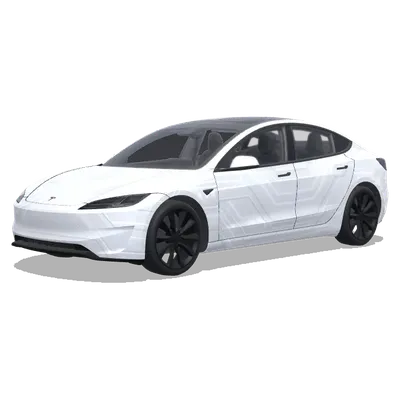 Future Minimalist White (未来风格 简约风格 高清 白色主题. Colors: white.) – Tesla Model 3 wrap