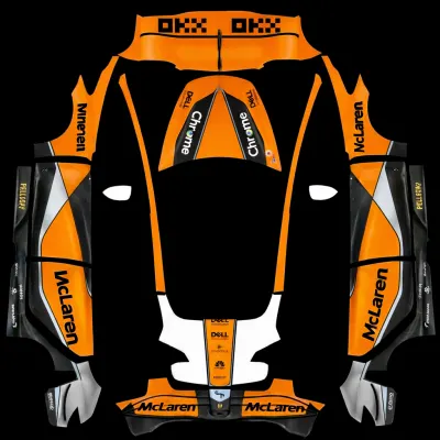 邁凱倫F1（McLaren F1 Car） – 特斯拉 Model 3 塗裝