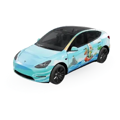 Wind Waker (Windwaker) – Tesla Model Y Wrap