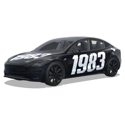 Majed 1983 – Tesla Model 3 wrap