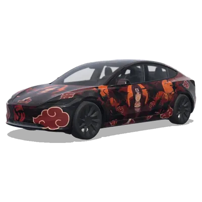 ナルトの暁でラッピングして、うちはいたちだけいれていいよ – 特斯拉 Model 3 塗裝
